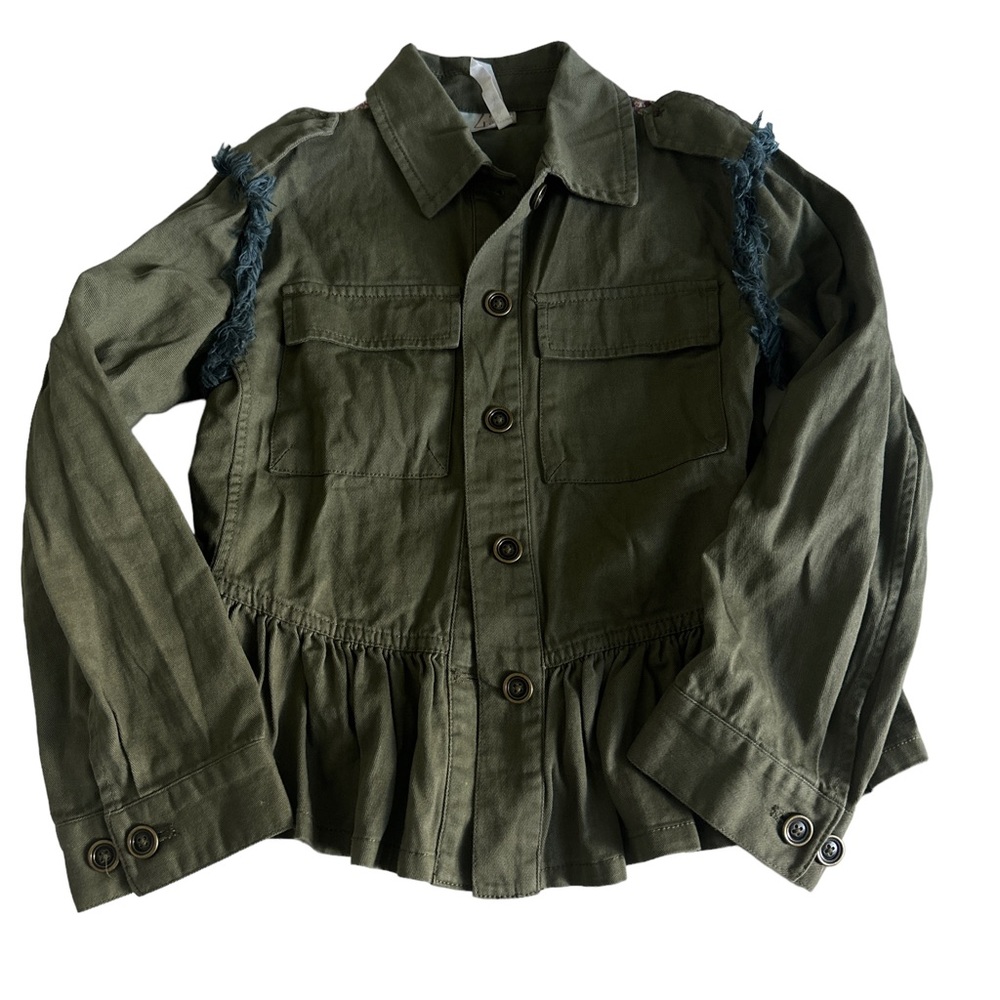 Matilda Jane 435 Girls Military Varsity Jacket - Picture 2 of 7